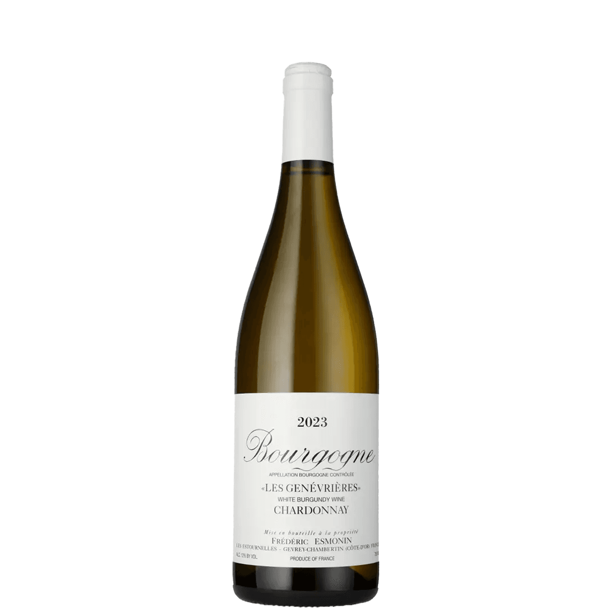 Frédéric Esmonin, Bourgogne Chardonnay Les Genévrières 2023 flaska