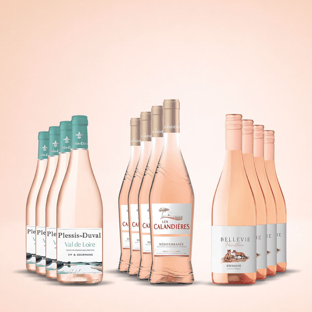Stora rosélådan från Provence och Loire