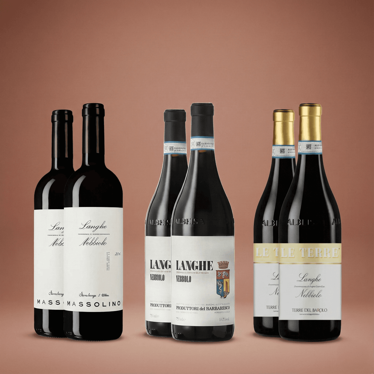 Nebbiolo från Piemonte flaska