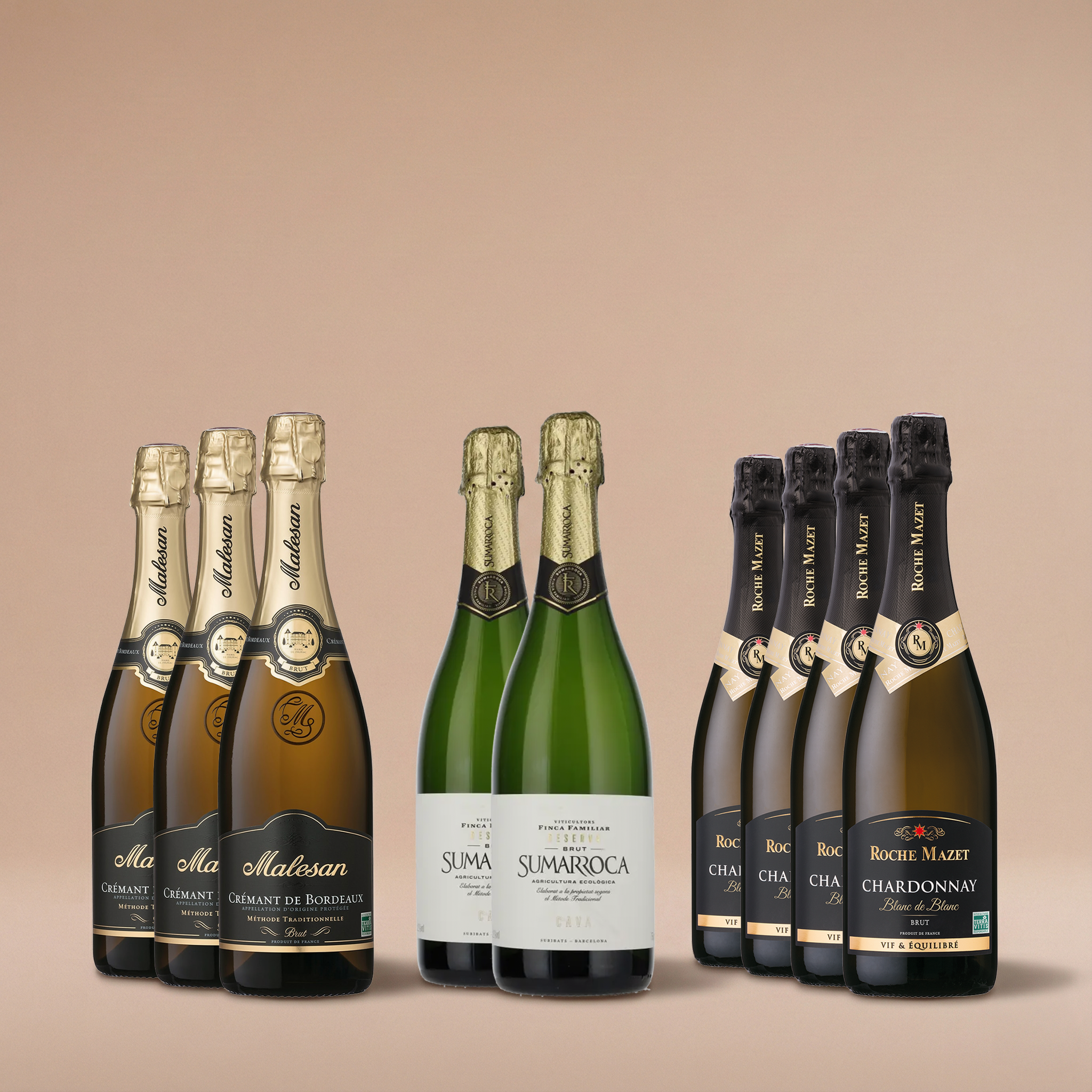 Blandlåda, Bubbel från tre regioner