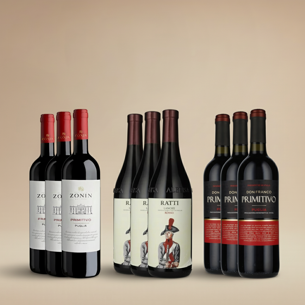 Mustigt rött till fyndpris