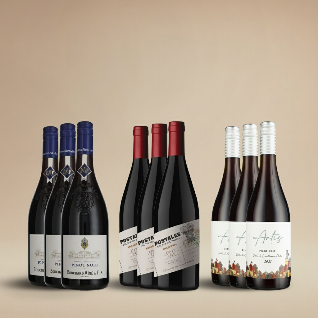 Blandlåda, Pinot noir-fynd