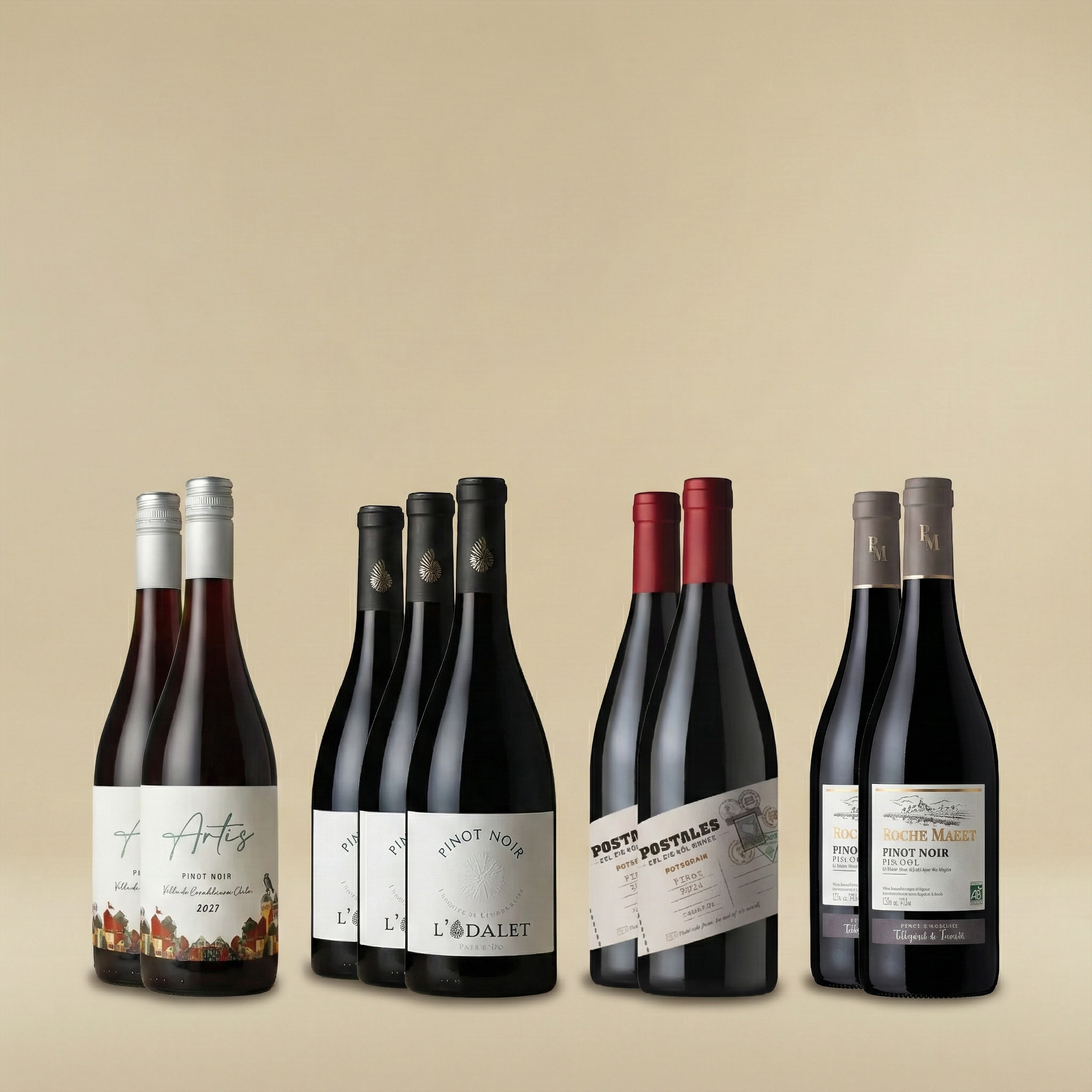 Blandlåda, Pinot Noir från två kontinenter