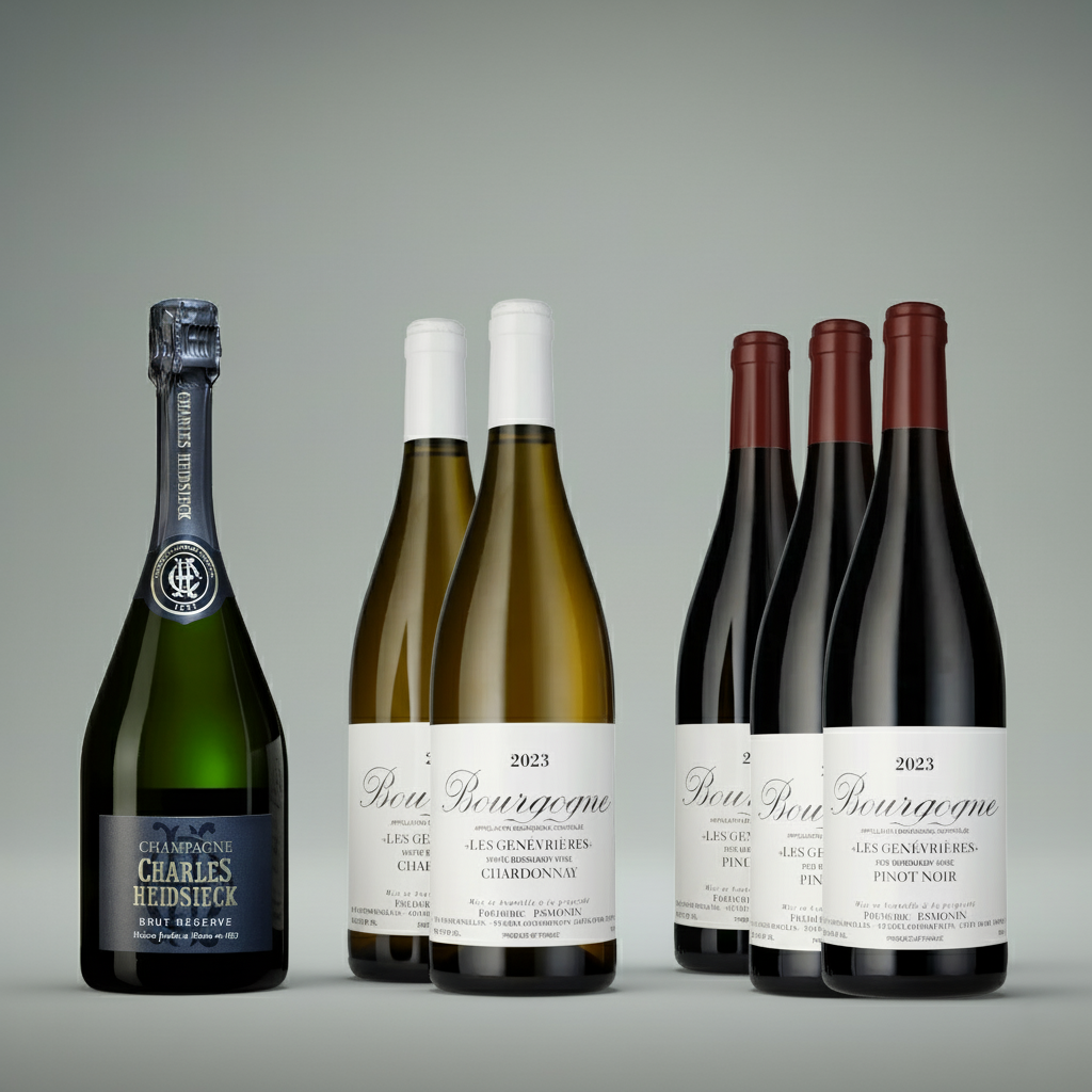 Champagne och Bourgogne