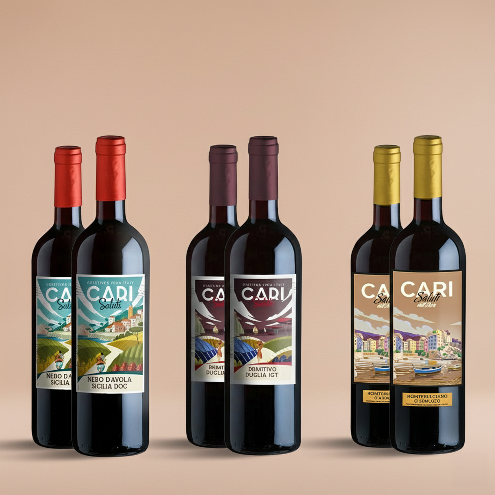 Blandlåda, Italienskt under hundringen