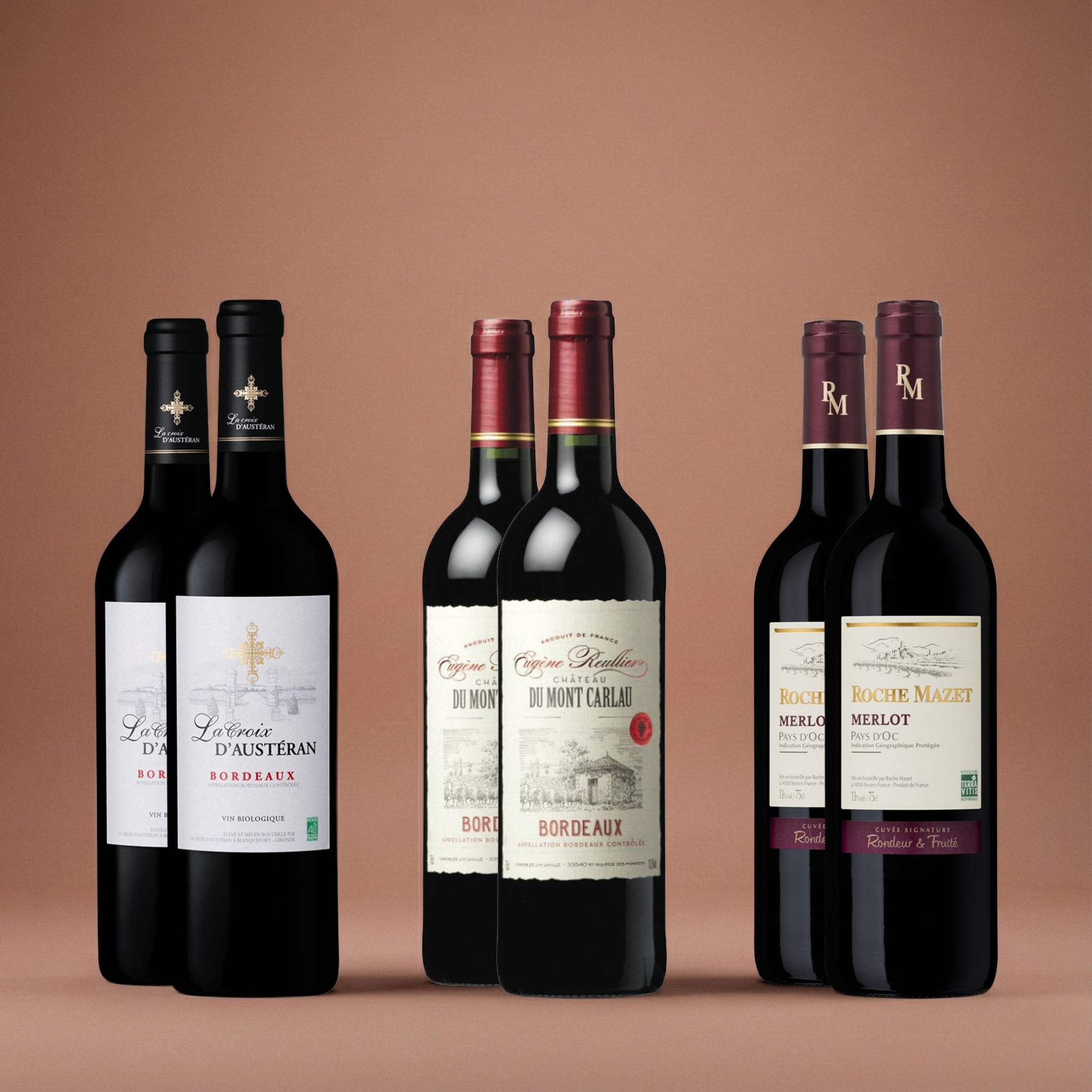 Blandlåda, Bordeaux Klassisk Rödvinslåda